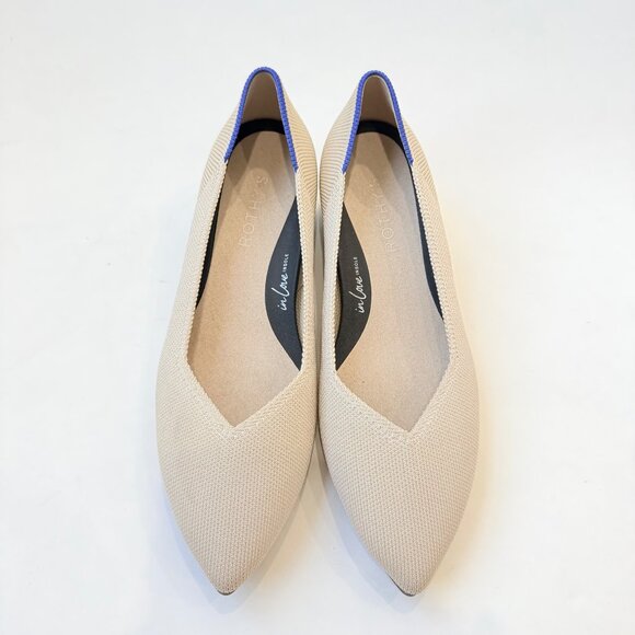 Rothy’s The High Point Women’s Heels Size 6 Sandstone Neutral - Picture 3 of 9